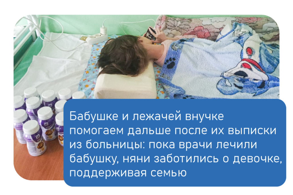 Отчёт Май 26. Больничные дети. Девочка